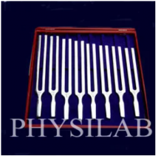 Tuning Fork Set (Steel Chrome Plated)